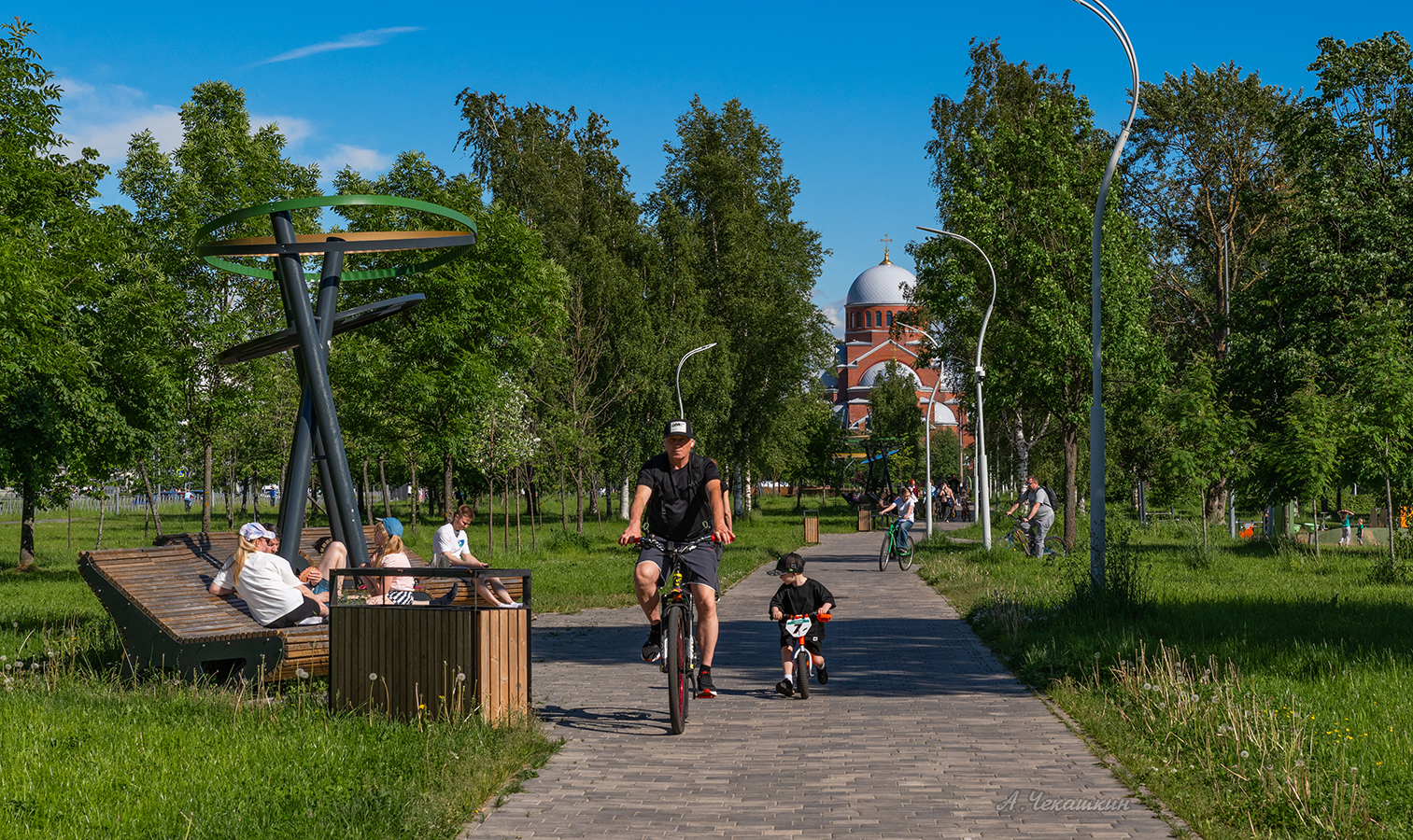 В воскресный день